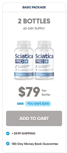sciatica pro 2 bottles price